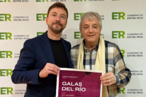 El director del Festival y el ingeniero Mouliá